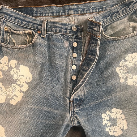 ❦❦ Denim Tears x Levi's Cotton Wreath Jean ❦❦ - Picture 3 of 11